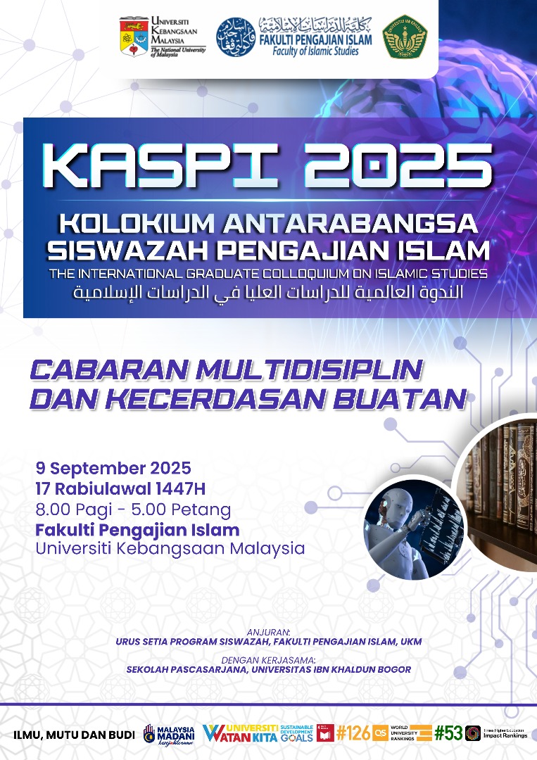Kolokium Antarabangsa Siswazah Pengajian Islam (KASPI 2025) : E-Prosiding dalam Bidang Dakwah dan Kepimpinan
